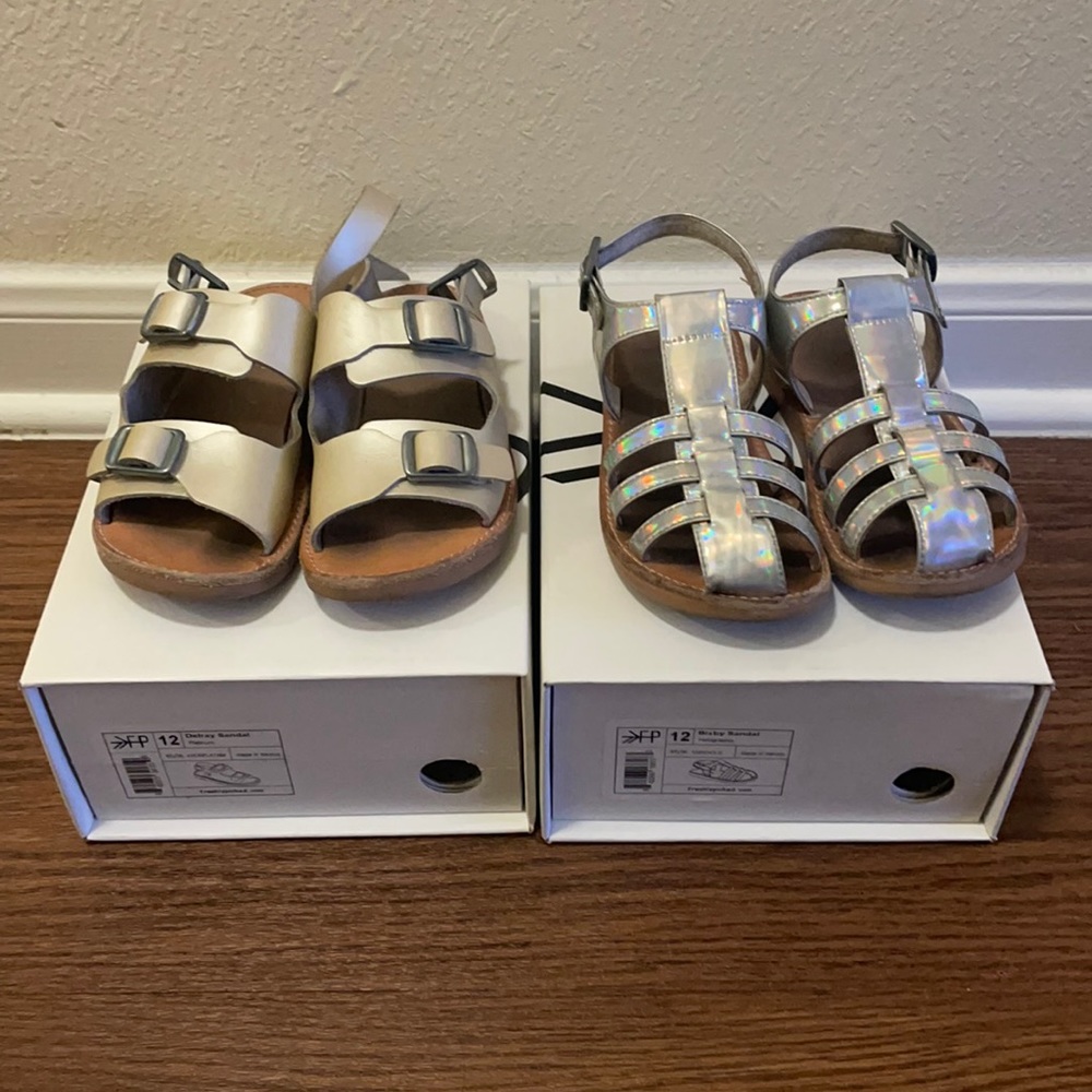 Freshly picked sandals